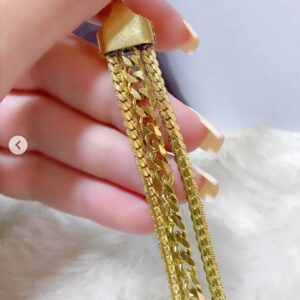 Three-Strand Gold Bracelet