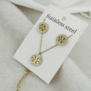 medallion jewelry set