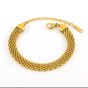 Circle Link Chain Bracelet